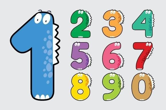 Download Dinosaur Numbers, Party Numbers - Premium Resources