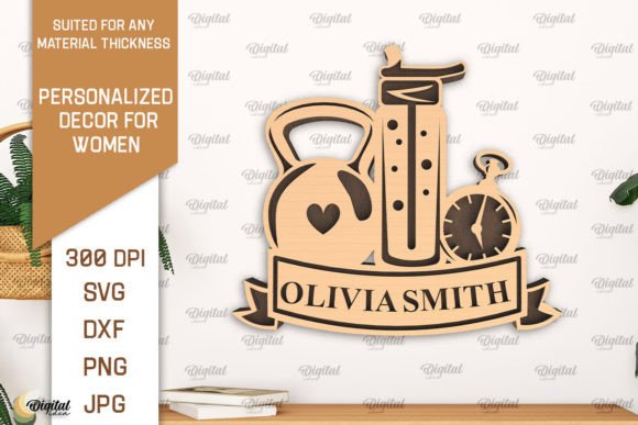 Download Personalized Decor for Women Laser Cut - Personalized decor Collection