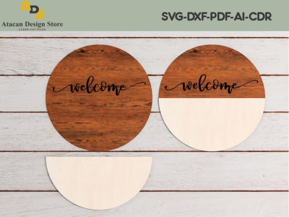 Download Welcome Sign Glowforge File Welcome Home - Glowforge Collection