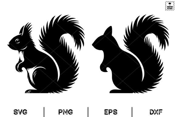 Download Squirrel Silhouette, Squirrel Svg - Premium Bundle