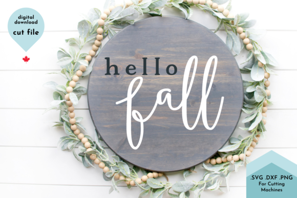 Download Hello Fall Welcome Sign SVG, Autumn - Hello fall Collection