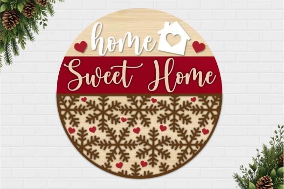 Download Sweet Home Sign Svg Glowforge Cut File - Glowforge Collection