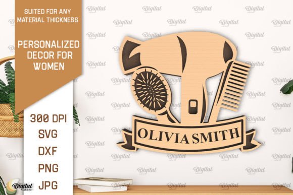 Download Personalized Decor for Women Laser Cut - Personalized decor Collection