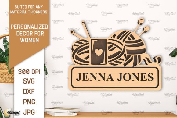 Download Personalized Decor for Women Laser Cut - Personalized decor Collection